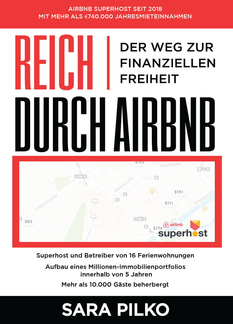 Buchcover Reich durch Airbnb